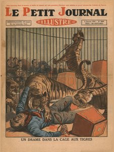 Un drame dans la cage aux tigres, 1931 - Unbekannt