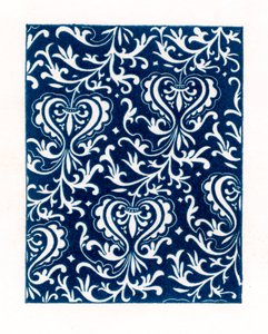Un motif de tissu, 1843 - Unbekannt