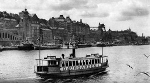 Un ferry en route vers l