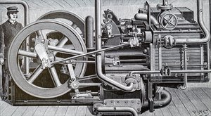 Une machine frigorifique pour navires transportant des cargaisons périssables