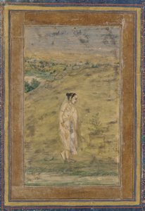 Une fille au bord de l