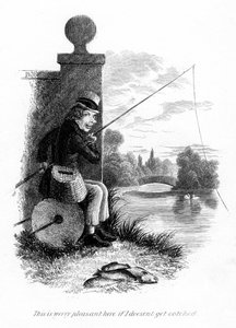 Un homme pêchant illégalement - Unbekannt