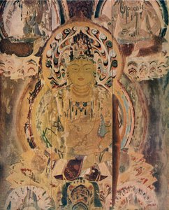 Une peinture sur le pilier central de la pagode au monastère Daigoji, 13e siècle - Unbekannt