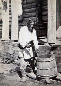 Un paysan, années 1890 - Unbekannt