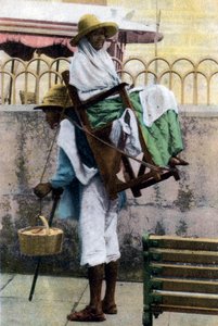 Un porteur, Mexique, début du 20ème siècle - Unbekannt