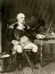 Portrait du Commodore Barry de la Marine des États-Unis, vers 1780 - Unbekannt