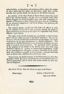 Une remontrance sur le sujet de la traite des esclaves, 1789 1965
