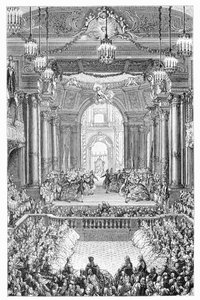 Un bal royal, 19e siècle