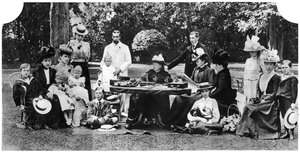 Fête de famille royale à Osborne House, Île de Wight, c1890-1900, 1935 - Unbekannt