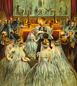 Un mariage royal, vers 1850 - Unbekannt