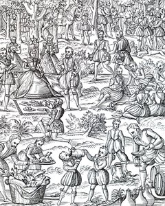 Un pique-nique royal - Unbekannt