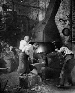 Une forge, St Johns Gate, Clerkenwell, Londres, 1926-1927 - Unbekannt
