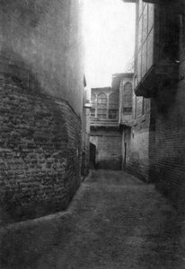 Une rue à Bagdad, 1918 - Unbekannt