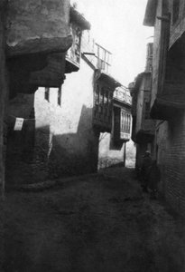 Une rue à Bagdad, 1918 - Unbekannt