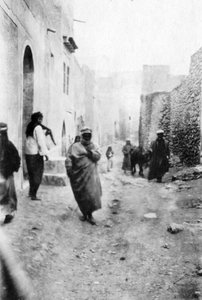 Une rue à Mossoul, Mésopotamie, 1918 - Unbekannt