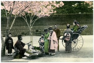 Un marchand de rue, Japon - Unbekannt