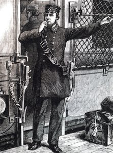 Un garde de train