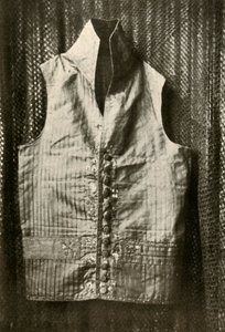 Un gilet porté par le comte Lemcke, vers 1798, 1937 - Unbekannt