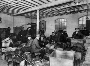 Atelier de coupe de bois, Londres, 1926-1927 - Unbekannt
