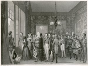 Accession de la reine Victoria, palais de St James, Westminster, Londres
