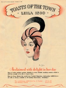 Acclamée avec délice en son temps, Toasts de la ville - Leila 1830, 1940 - Unbekannt
