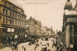 Rue Adderley, Le Cap, c1900 - Unbekannt