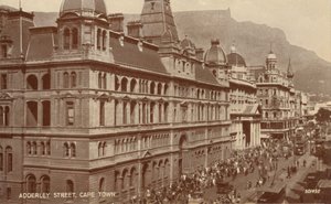 Rue Adderley, Le Cap, début du 20e siècle - Unbekannt