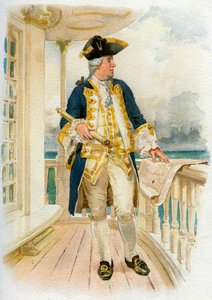 Amiral, 18ème siècle vers 1890-1893 - Unbekannt