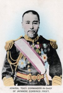 Amiral Togo, commandant en chef de la flotte combinée japonaise, vers 1903-1905 - Unbekannt