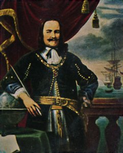 Amiral de Ruyter 1607-1676 - Peinture de F. Bol, 1934 - Unbekannt