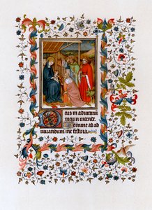 Adoration des Mages, vers 1420 - Unbekannt