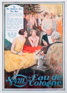 Publicité pour 4711 Eau de Cologne, 1928