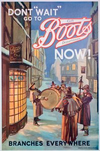 Publicité pour Boots the Chemists, 1924 - Unbekannt