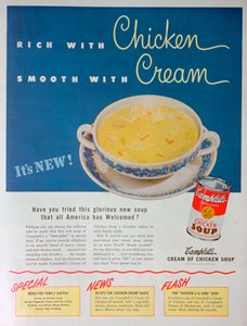 Publicité pour la soupe Campbell
