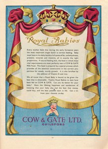 Publicité pour Cow & Gate Ltd., 1951 - Unbekannt