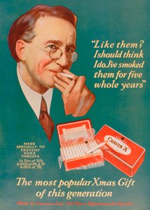 Publicité pour les cigarettes Craven A, 1927 - Unbekannt