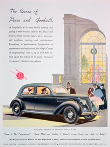 Publicité pour les voitures Ford, 1936 - Unbekannt