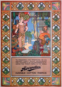 Publicité pour les tissus Horrockses, 1920