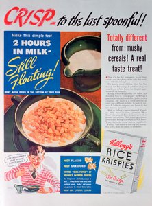 Publicité pour Kellogg
