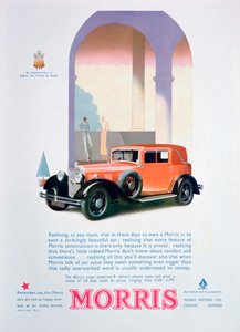 Publicité pour les voitures Morris, 1932 - Unbekannt
