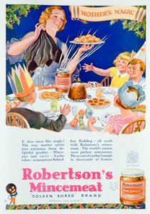 Publicité pour le Mincemeat de Robertson, 1933 - Unbekannt