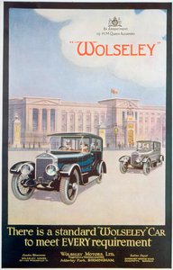 Publicité pour les voitures Wolseley - Unbekannt