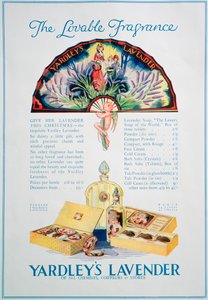 Publicité pour le parfum et les cosmétiques Yardleys Lavender - Unbekannt