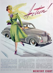 Publicité pour la voiture Mercury Eight - Unbekannt
