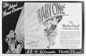 Publicité pour le projecteur de films Pathe Babycine, 1926 - Unbekannt