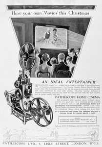 Publicité pour le cinéma maison Pathescope, 1928 - Unbekannt