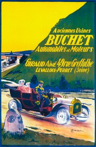 Publicité pour les voitures Buchet - Unbekannt