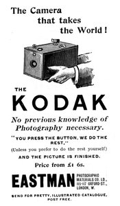 Publicité pour les appareils photo Kodak, 1893 - Unbekannt