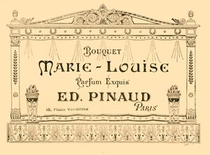 Publicité pour le parfum Marie-Louise, 1903