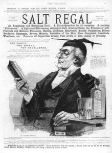 Publicité pour le tonique Salt Regal, 1890 - Unbekannt
